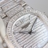 Patek Philippe Nautilus en Oro Blanco con Diamantes - Lujo Resplandeciente y Exclusividad Absoluta